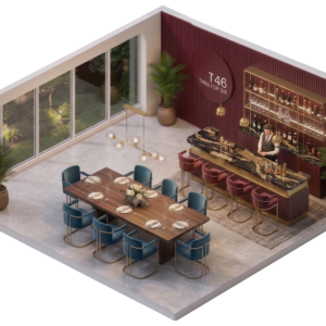 Taxa de organização - Table For Six